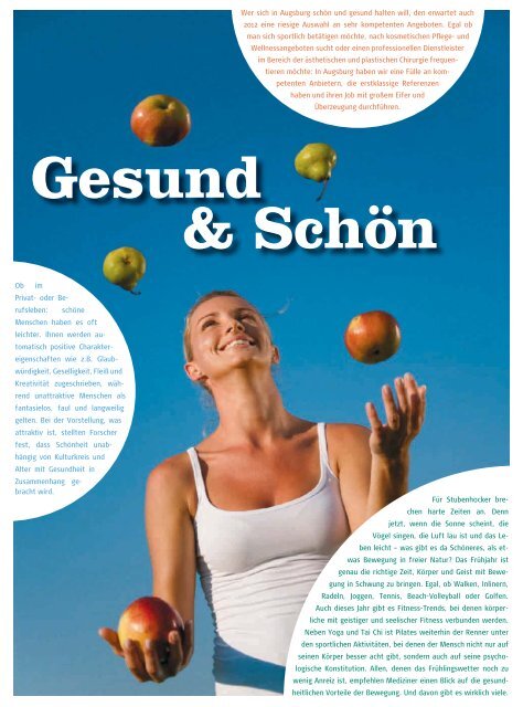 Stadtmagazin Neue Szene Augsburg 2012-05