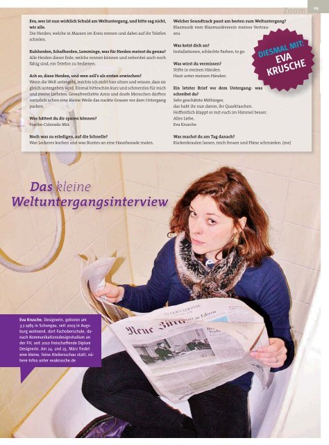 Stadtmagazin Neue Szene Augsburg 2012-03