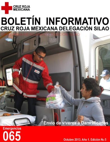 Edición 5 boletín mensual de Cruz Roja Mexicana Delegación Silao