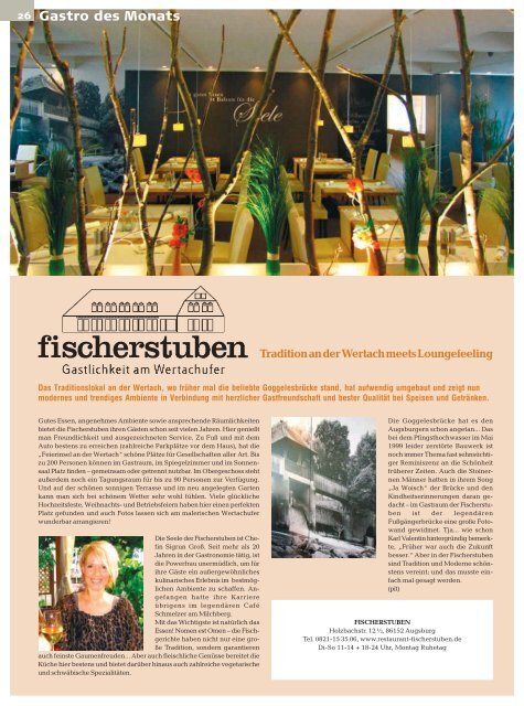 Stadtmagazin Neue Szene Augsburg 2012-02