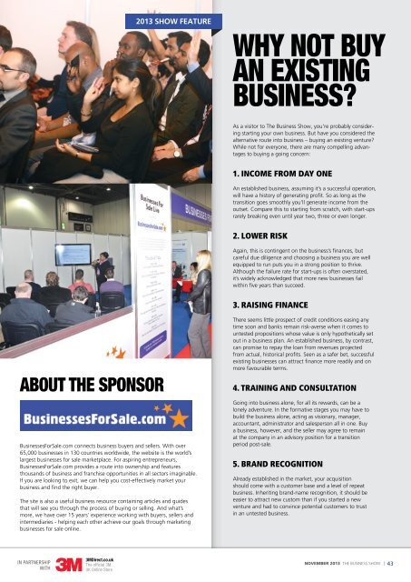 The Business Show Guide November 