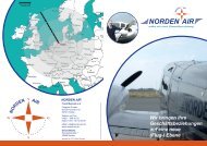 Norden Air Charterflüge Deutschland & Europaweit, Inselflüge Nordsee