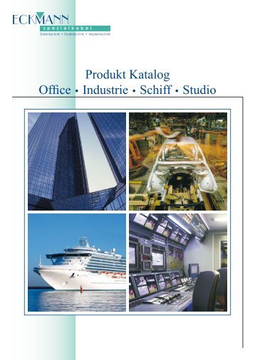 Produkt Katalog Office Industrie Schiff Studio - Eckmann Spezialkabel GmbH