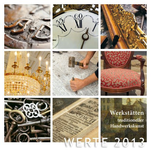 WERTE 2013 - Schloss Rahe Aachen - Ausstellungskatalog