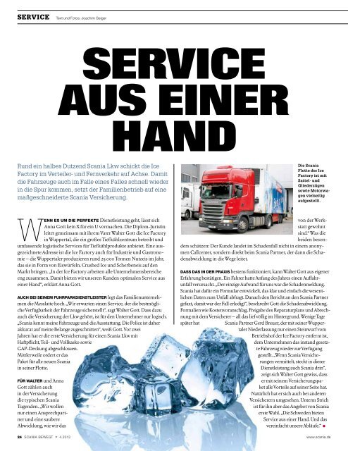 Scania Bewegt Ausgabe 4 -2013