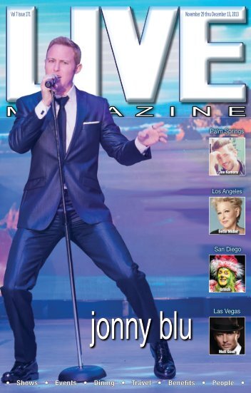 LIVE Magazine, Vol 7, Issue # 171, November 29, 2013