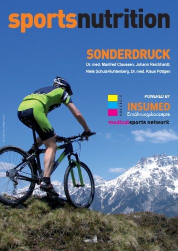 Medicalsportsnetwork Sonderdruck: sportsnutrition