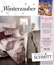 Winterzauber Schmitt Bettenhaus