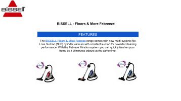 BISSELL Floors & More Febreze