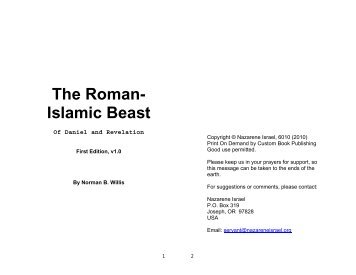 The Roman- Islamic Beast