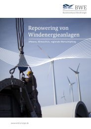 Repowering von Windenergieanlagen