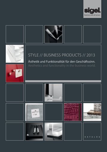 STYLE // BUSINESS PRODUCTS // 2013
