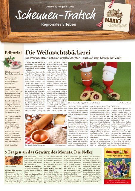 Scheunen-Tratsch - Ausgabe Dezember 2013