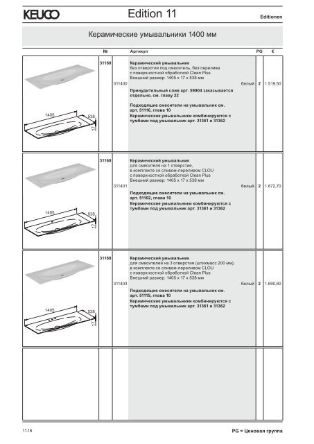 KEUCO_прайс_2012