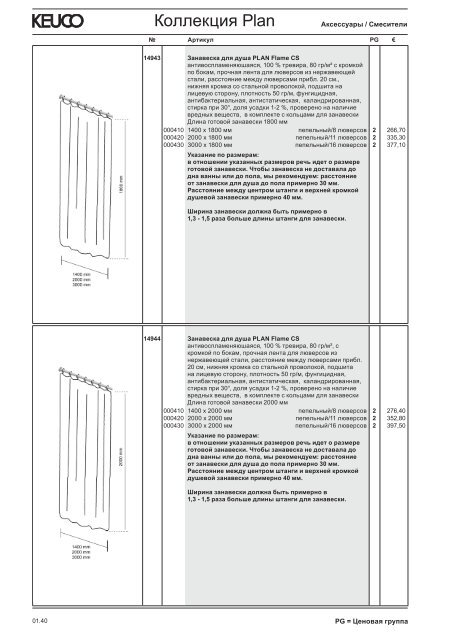 KEUCO_прайс_2012