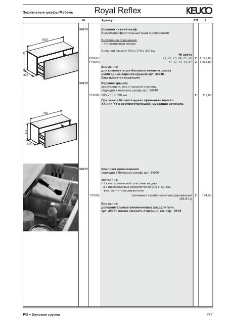 KEUCO_прайс_2012