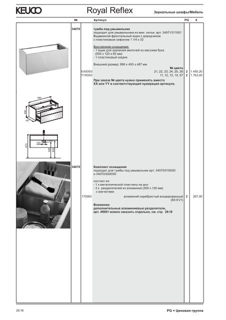 KEUCO_прайс_2012