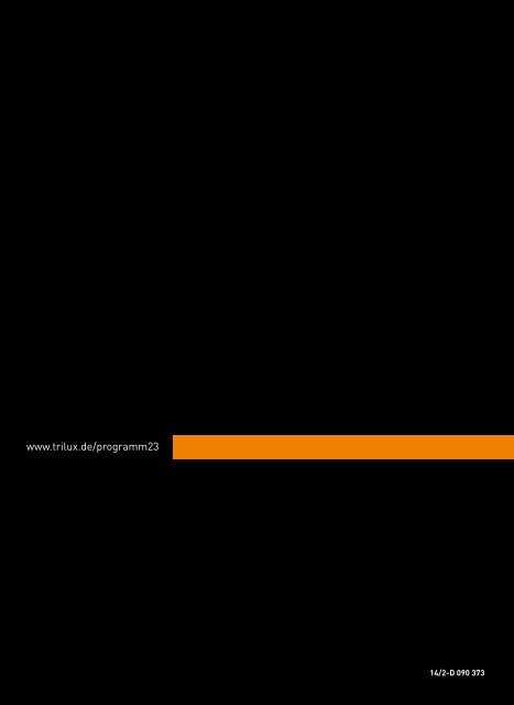 TRILUX PROGRAMM23 2014