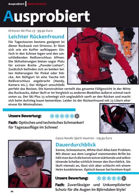 Skitour-Magazin 1.10