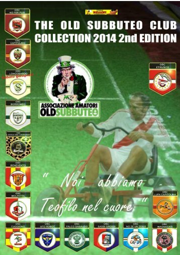 THE OLD SUBBUTEO CLUB COLLECTION 2014 2ND EDITION