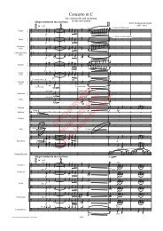 Erich Wolfgang Korngold, Cellokonzert, Partitur