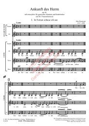 Max Baumann: Ankunft des Herrn op. 66 für gemischte Stimmen und Knabenchor