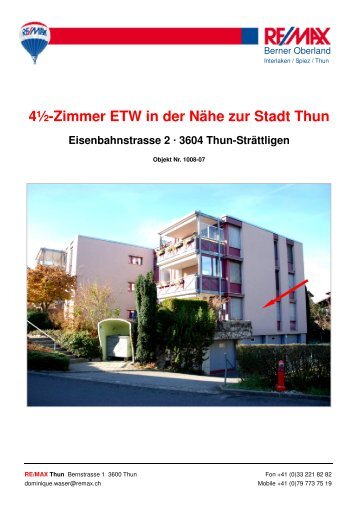 Eigentumswohnung in Thun-Strättligen