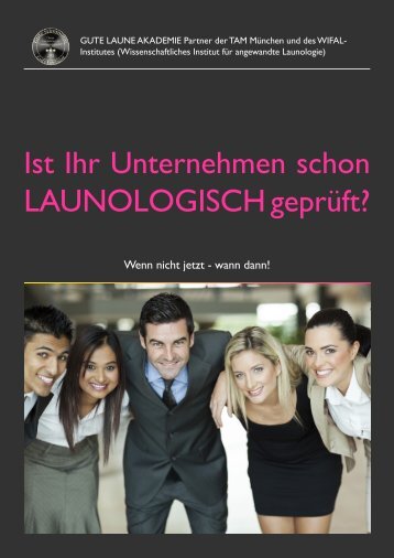 Die Launologische Zertifizierung