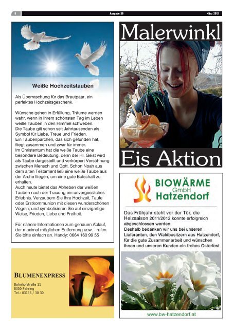 Hatzendorfer Agricola Ausgabe Nr. 59