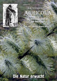 Hatzendorfer Agricola Ausgabe Nr. 63