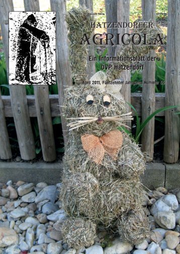 Hatzendorfer Agricola Ausgabe Nr. 55