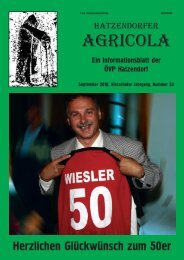 Hatzendorfer Agricola Ausgabe Nr. 53