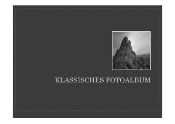 KLASSISCHES FOTOALBUM