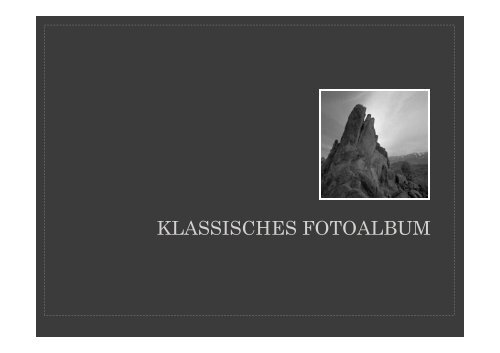 KLASSISCHES FOTOALBUM