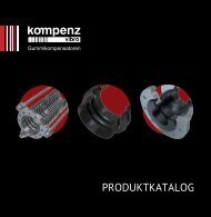 PRODUKTKATALOG Gummikompensatoren Kompenz Europe