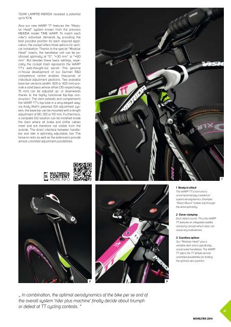 MERIDA Bikes 2014 - international