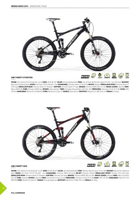 MERIDA Bikes 2014 - international