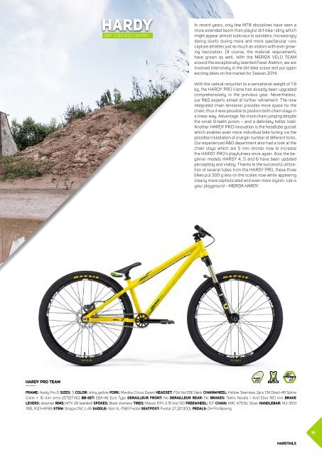 MERIDA Bikes 2014 - international