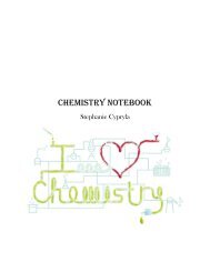 Chemistry Notebook