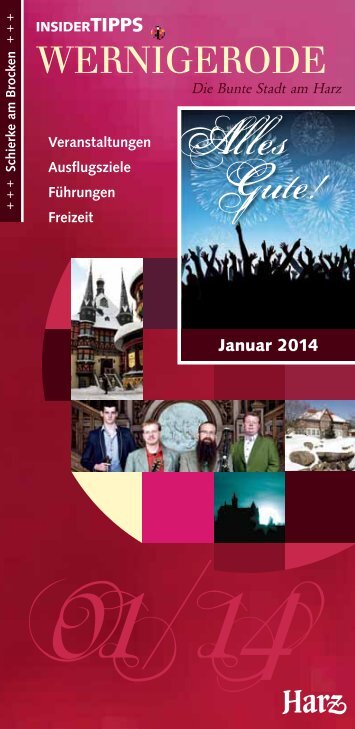 Wernigerode Insider Tipps Januar 2014