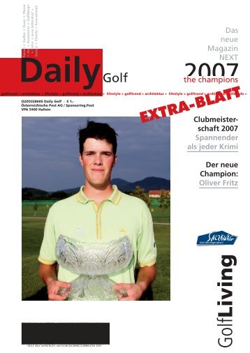 Zur Clubmeister-Extra-Ausgabe - Golfclub Salzburg