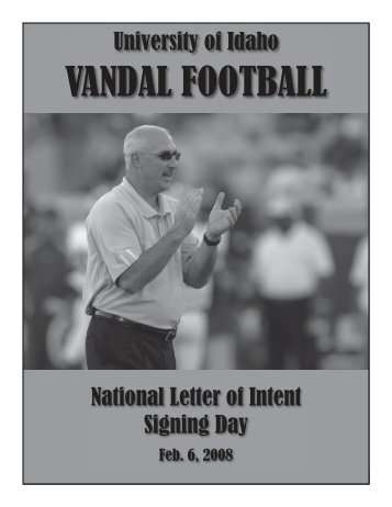 VANDAL FOOTBALL - University of Idaho Athletics