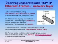 Netzwerkprotokoll TCP/IP - Ernst Schreier