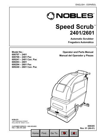 Nobles Speed Scrub Parts - facial scrub