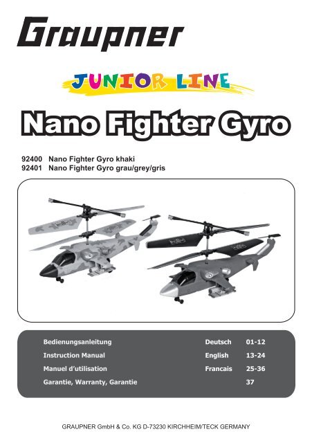 Nano Fighter Gyro - RC-Toy