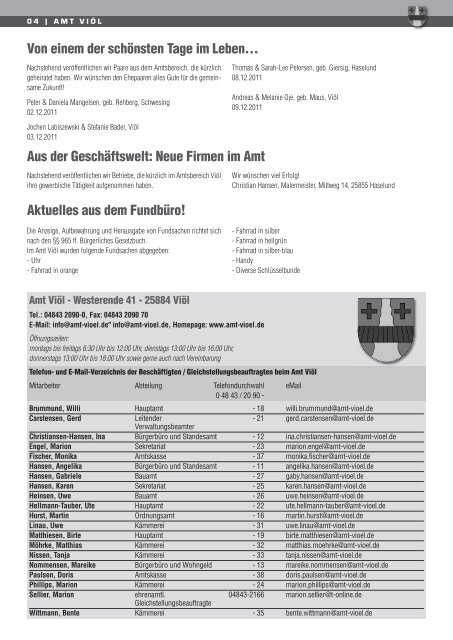 Die Gemeinschaftsschule Viöl-Ohrstedt-Haselund ... - Grafik Nissen