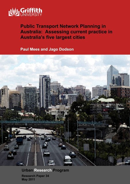 Public Transport Network Planning In Australia Public Transport Network Planning In Australia