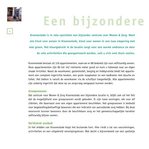 Download de brochure Kroonestede.