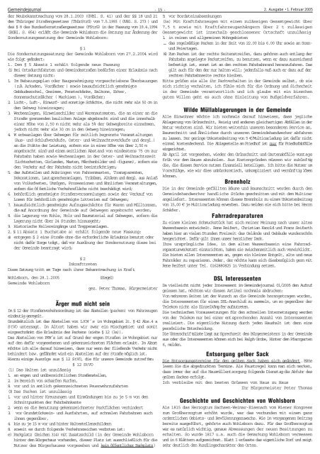 Gemeinde-Journal - in Großobringen