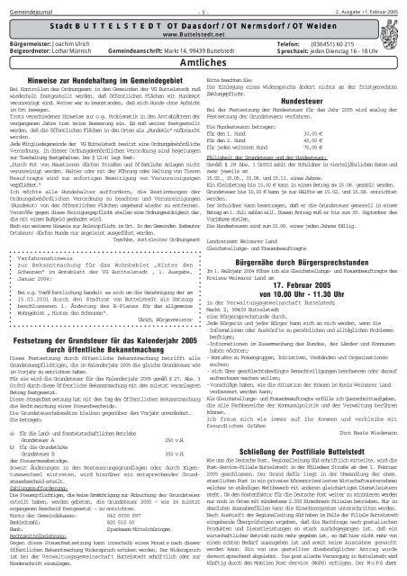 Gemeinde-Journal - in Großobringen